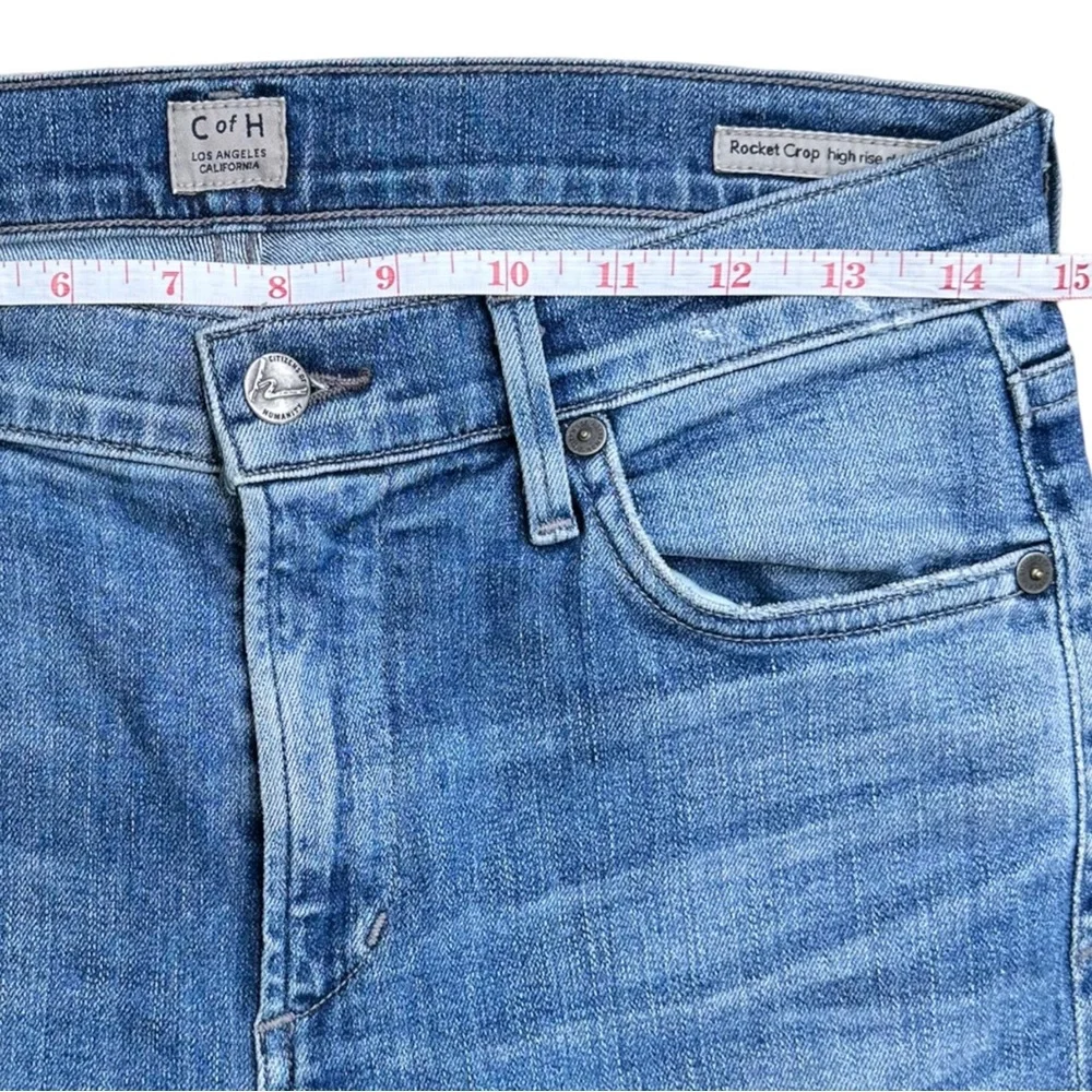 CITIZENS of HUMANITY ROCKET CROP High Rise Skinny Jeans Size 27 K0421